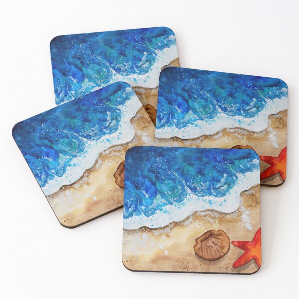 Item preview, Summer Beach Ocean Waves designed and sold by Sebastian Grafmann.