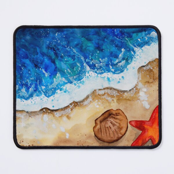 Item preview, Summer Beach Ocean Waves designed and sold by Sebastian Grafmann.