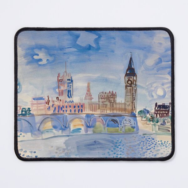 Item preview, londres le parlement by Raoul Dufy - Vintage Art designed and sold by RickE.