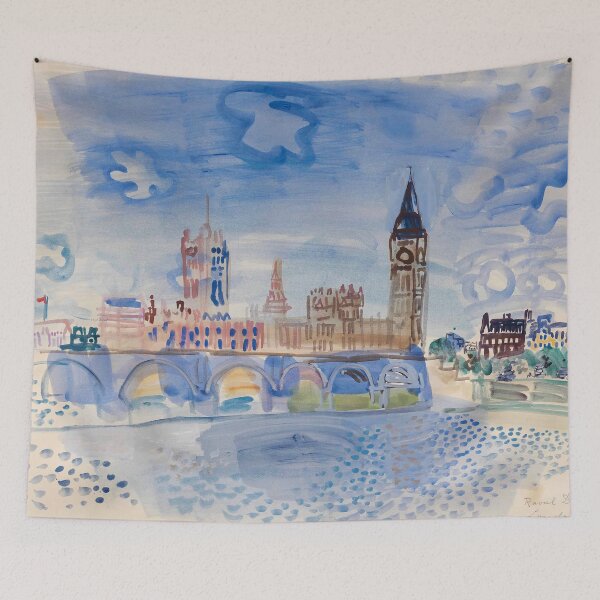 Aperçu de l'œuvre londres le parlement par Raoul Dufy - Vintage Art créée et vendue par RickE.