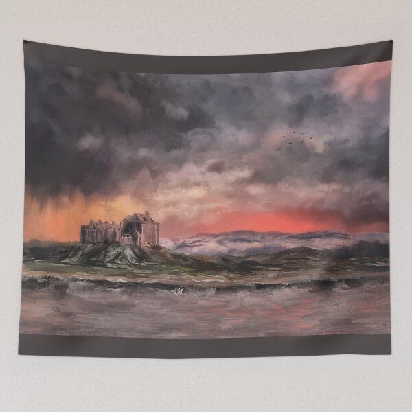 Item preview, Storm Over Duart Castle designed and sold by Lois  Bryan.