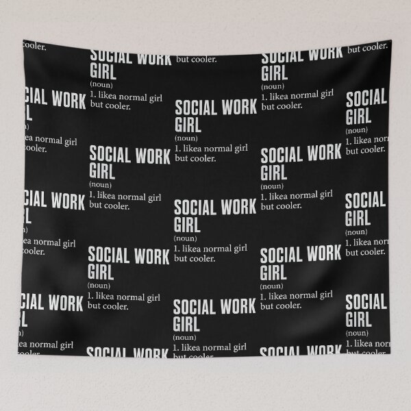 Aperçu de l'œuvre FILLE DE TRAVAIL SOCIAL créée et vendue par Yallwofunart.