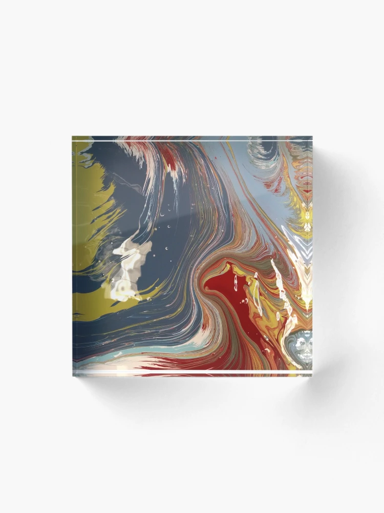 Thumbnail 1 of 5, Acrylic Block, Weekly Colors designed and sold by RivalArtDesigns.