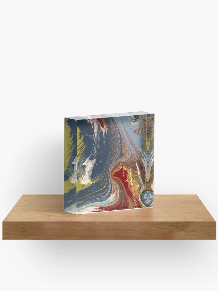 Thumbnail 2 of 5, Acrylic Block, Weekly Colors designed and sold by RivalArtDesigns.