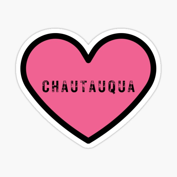Chautauqua Love Sticker