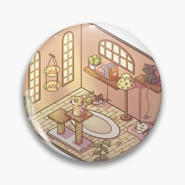 Item preview, Kittens Playground Isometric designed and sold by alexbrushes-.