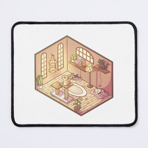 Item preview, Kittens Playground Isometric designed and sold by alexbrushes-.
