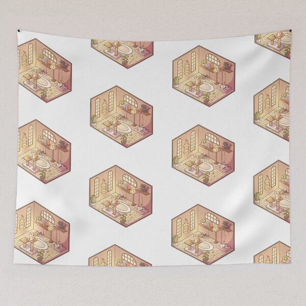 Item preview, Kittens Playground Isometric designed and sold by alexbrushes-.