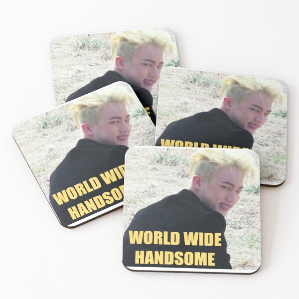 Item preview, Jin Derp Face World Wide Handsome Meme designed and sold by mrsbangtan.