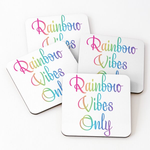 Item preview, Rainbow Vibes Only designed and sold by Whoopsidoodle.