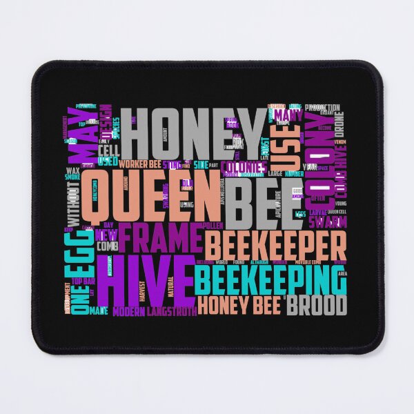 Item preview, Beekeeping Word type Art designed and sold by Yallwofunart.
