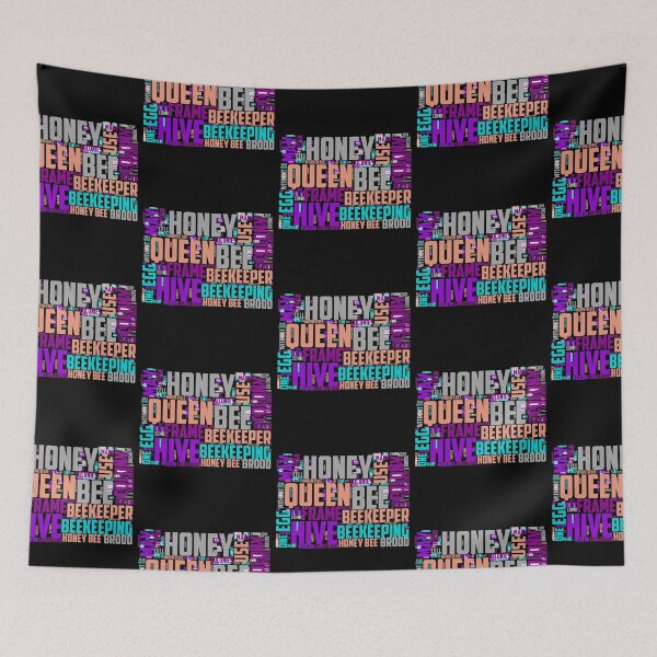 Item preview, Beekeeping Word type Art designed and sold by Yallwofunart.