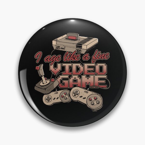 Item preview, I Age Like A Fine Video Game designed and sold by Nerd Shizzle.