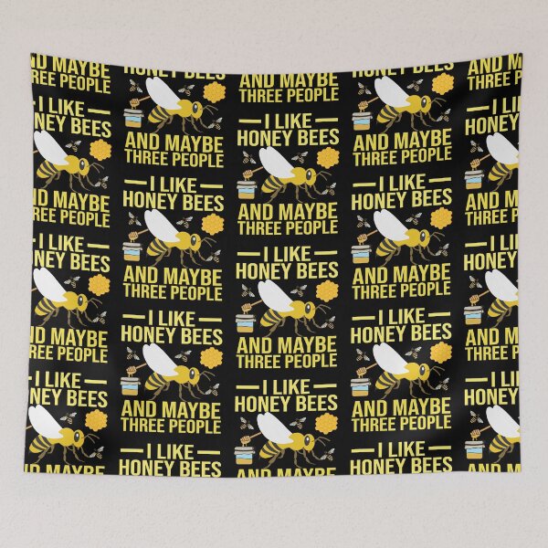 Item preview, I Like Honey Bees designed and sold by Yallwofunart.
