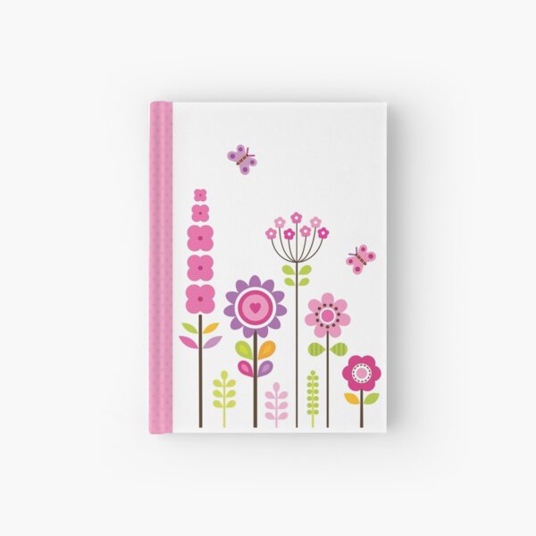 Mod Garden - Pink and Purple Hardcover Journal
