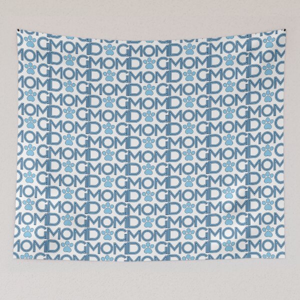 Item preview, DOG MOM (Blue) designed and sold by Sillybear PrintsItAll.
