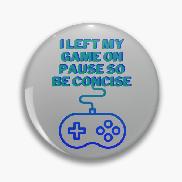 Item preview, I left my game on pause... designed and sold by BasicBeachCR.