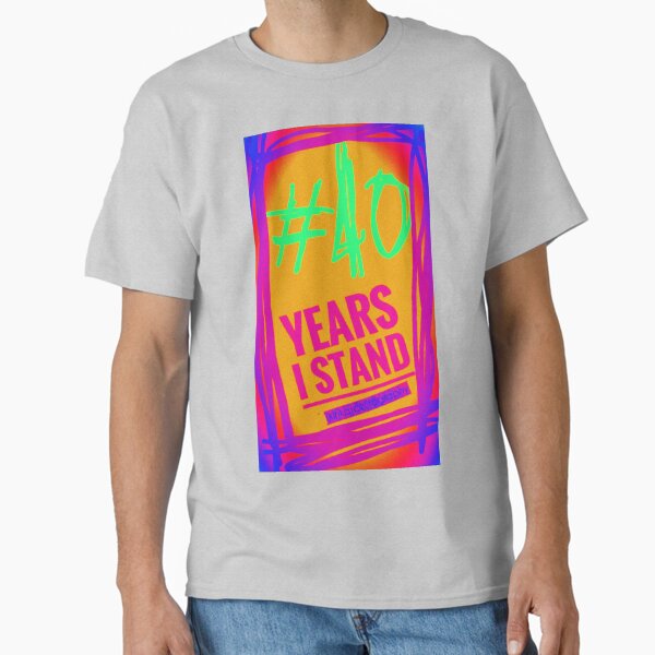 Item preview, #40YEARSISTAND - 40 YEARS I STAND (Neon Green) designed and sold by kinkatstyle.