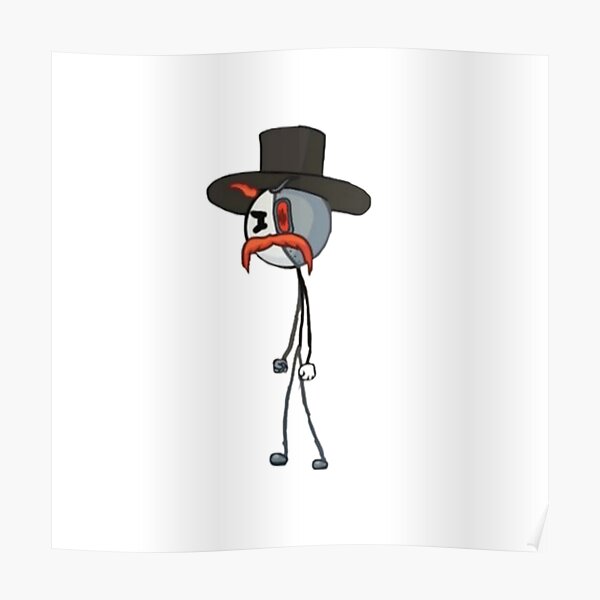 Henry Stickmin Poster For Sale By Alalbogayo Redbubble