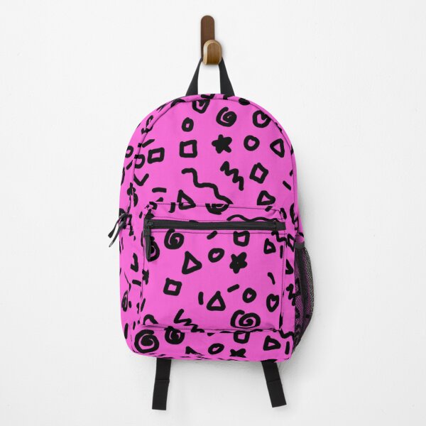 Item preview, Black and Pink Geometric Doodle designed and sold by Syd’s Shop.
