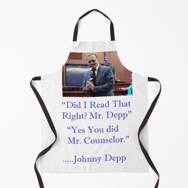 Item preview, Did I Read that Right? Mr. Depp? designed and sold by BritishYank.