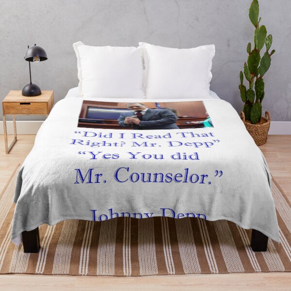 Item preview, Did I Read that Right? Mr. Depp? designed and sold by BritishYank.