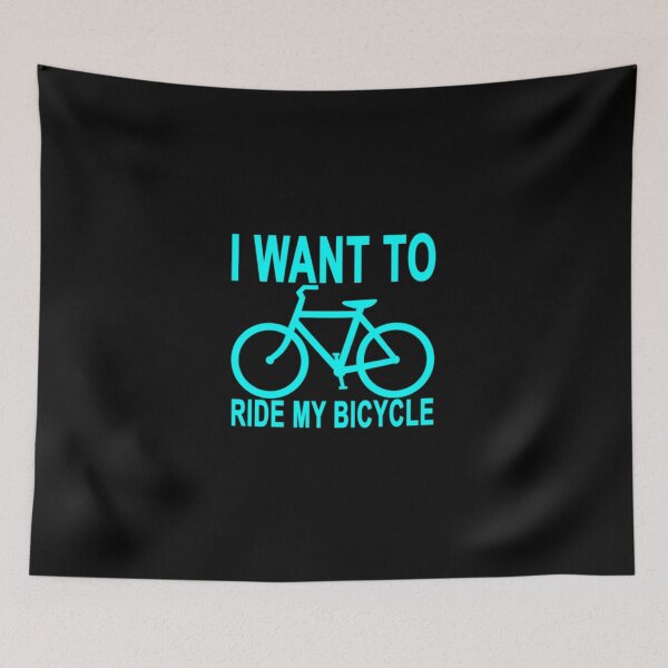 Item preview, I Want To Ride My Bicycle designed and sold by jonsmiladie.
