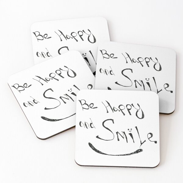 Item preview, Be Happy and Smile! designed and sold by galleasstudio.