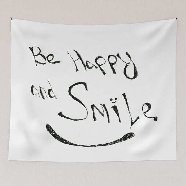 Item preview, Be Happy and Smile! designed and sold by galleasstudio.