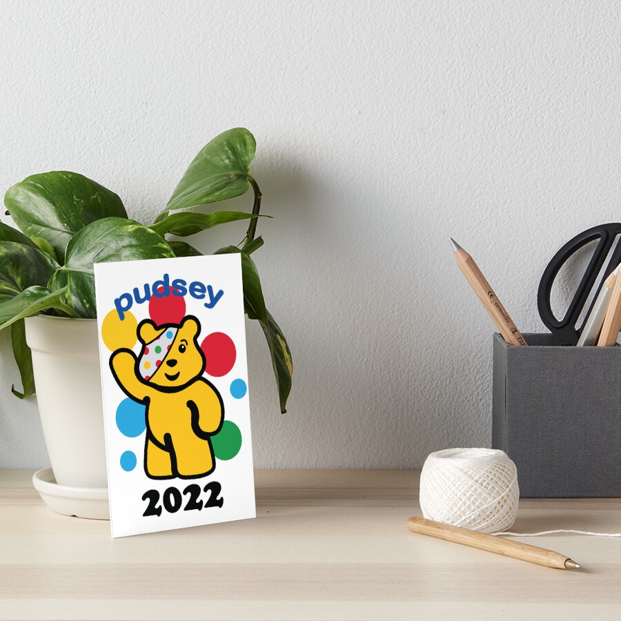 "Pudsey Merch Pudsey 2022" Art Board Print for Sale by