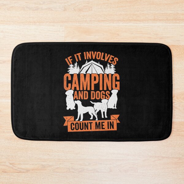 Item preview, If It Involves Camping And Dogs Count Me In designed and sold by Marcid95.