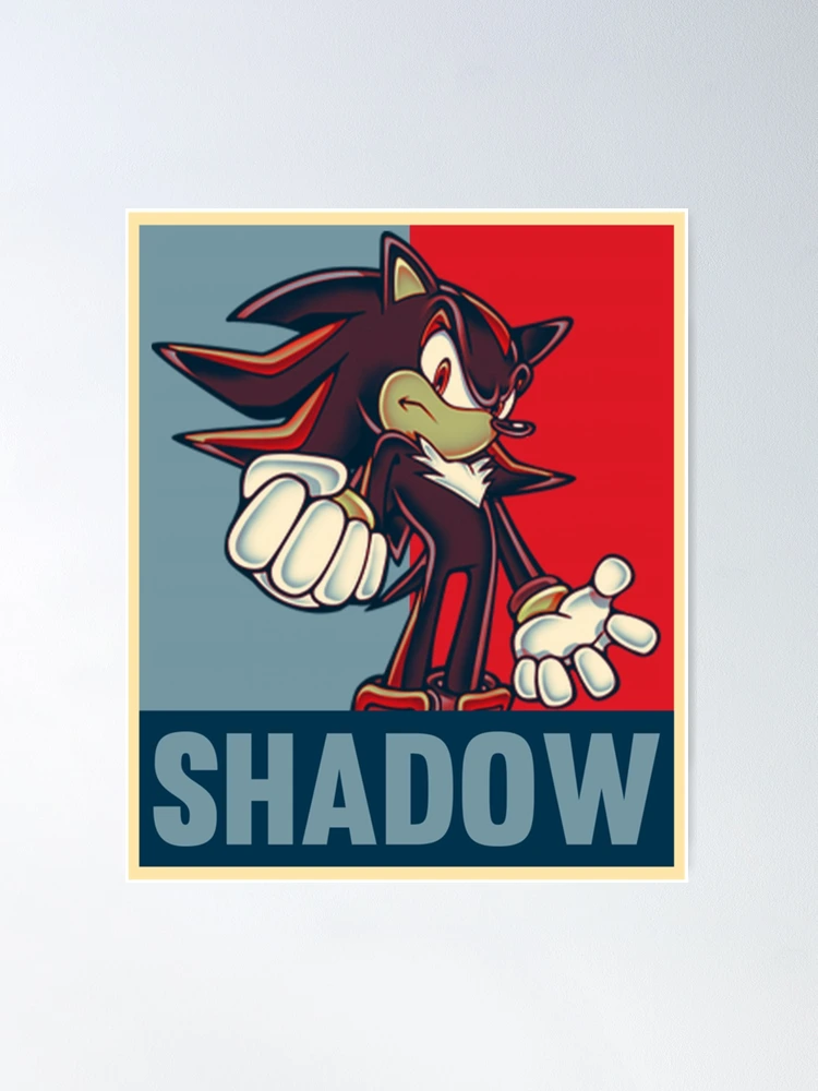 Shadow the Hedgehog (Japanese Edition) Poster for Sale by PLUS