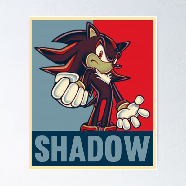 Sonic Adventure 2 SHADOW Dreamcast Arcade Video Game Poster B2 