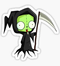 Invader Zim - Gir Spooky Sticker
