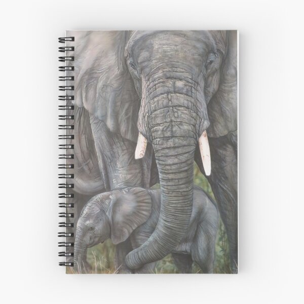 Item preview, Elephants designed and sold by Sharon J. Read - 'Lundy Spellbound'.