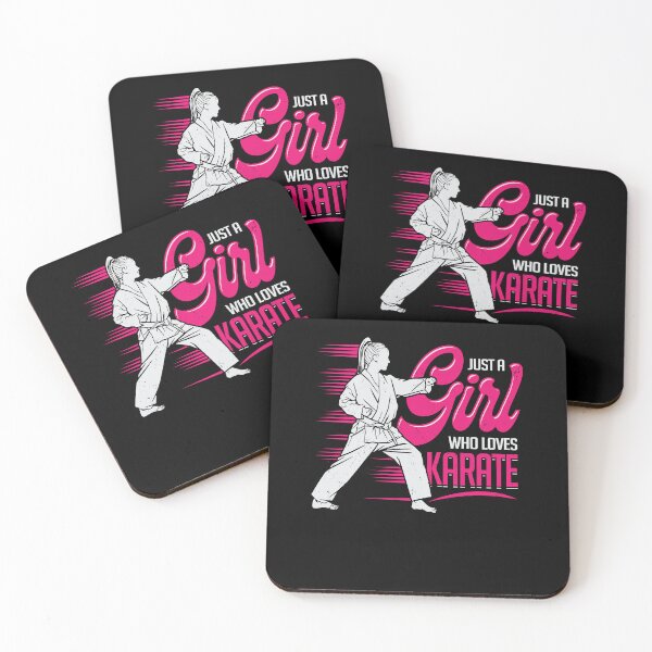 Item preview, Just A Girl Who Loves Karate designed and sold by Marcid95.