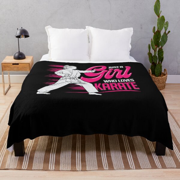 Item preview, Just A Girl Who Loves Karate designed and sold by Marcid95.