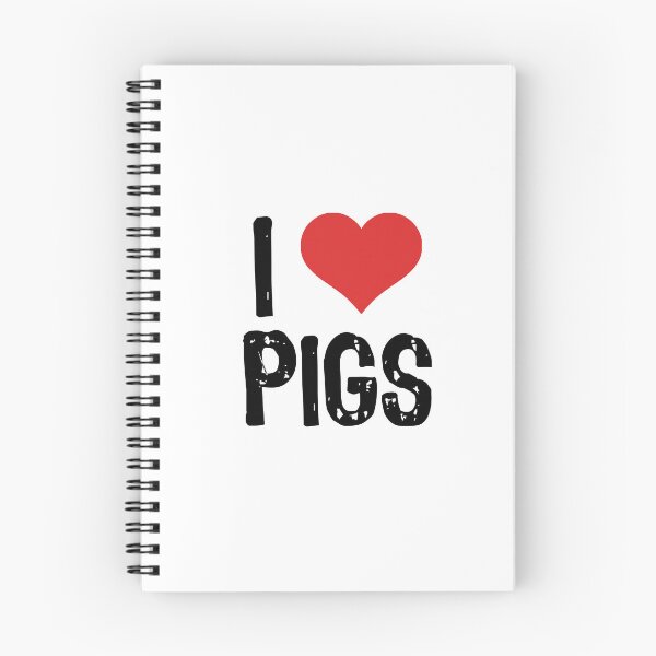 Item preview, I Love Pigs designed and sold by The "I Love Everything" Shop.