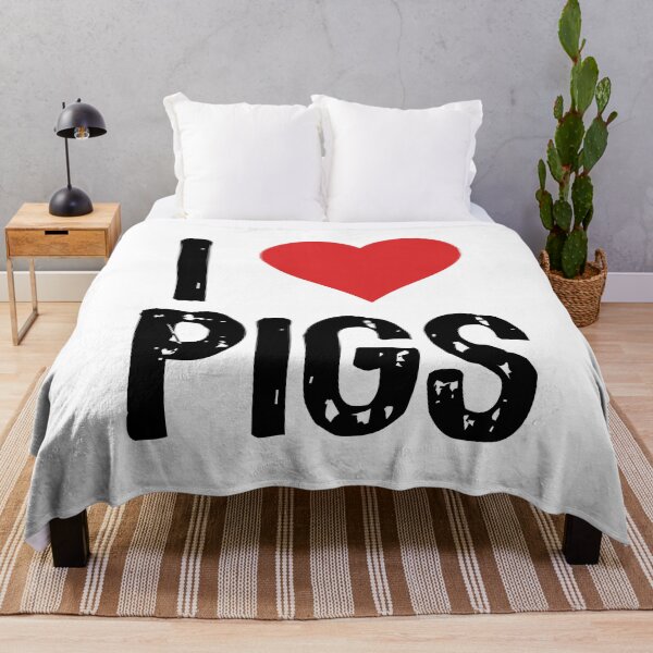 Item preview, I Love Pigs designed and sold by The "I Love Everything" Shop.
