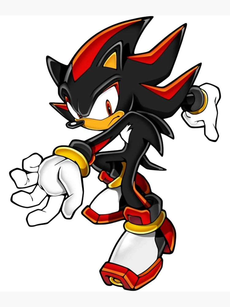 Shadow the Hedgehog (Glow Version) Poster for Sale by