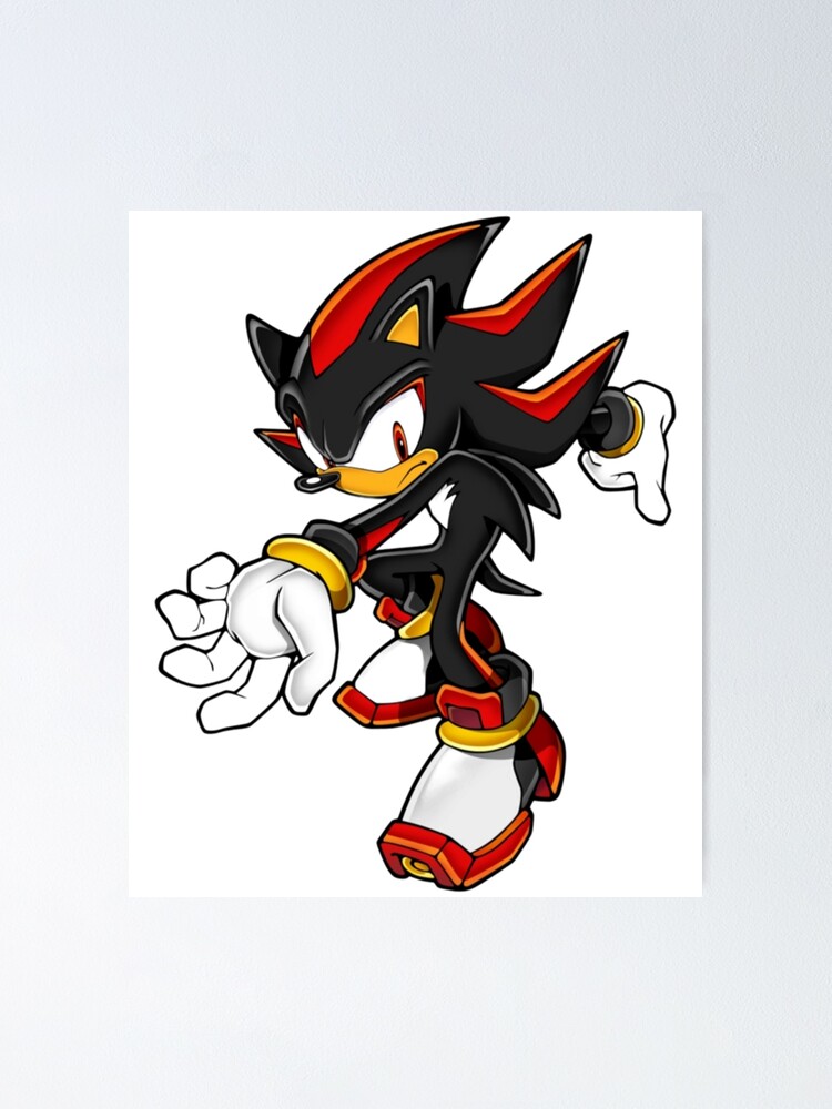 Shadow The Hedgehog Poster | Framed Art | Sonic | NEW | USA