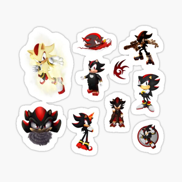 Shadow Meme Sticker Knock Knock It's Knuckles Sonic 