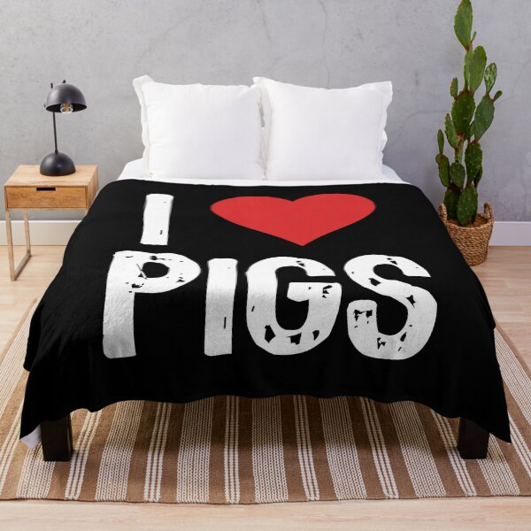 Item preview, I Love Pigs designed and sold by The "I Love Everything" Shop.