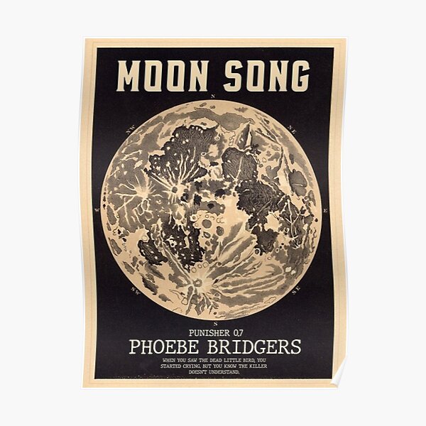 Moon Song by Phoebe Bridgers Poster Poster