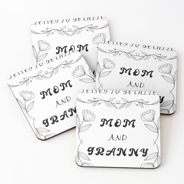 Item preview, blessed to be called mom and granny designed and sold by artMechbal.