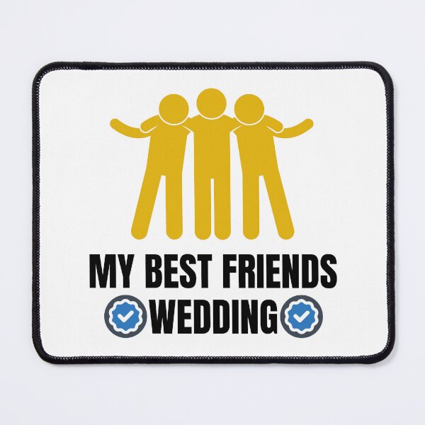 Item preview, My Best Friends Wedding designed and sold by The Love Quill.