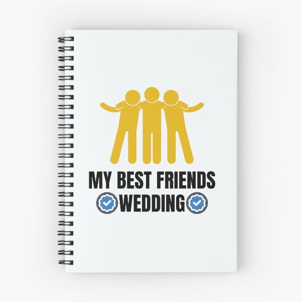 Item preview, My Best Friends Wedding designed and sold by The Love Quill.