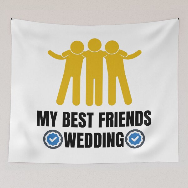 Item preview, My Best Friends Wedding designed and sold by The Love Quill.