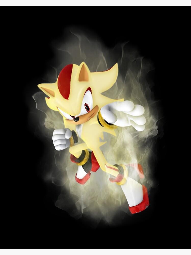 Shadow the Hedgehog Fan Art Print Anime Print Sonic Art 