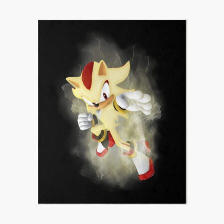 Shadow the Hedgehog Fan Art Print Anime Print Sonic Art 